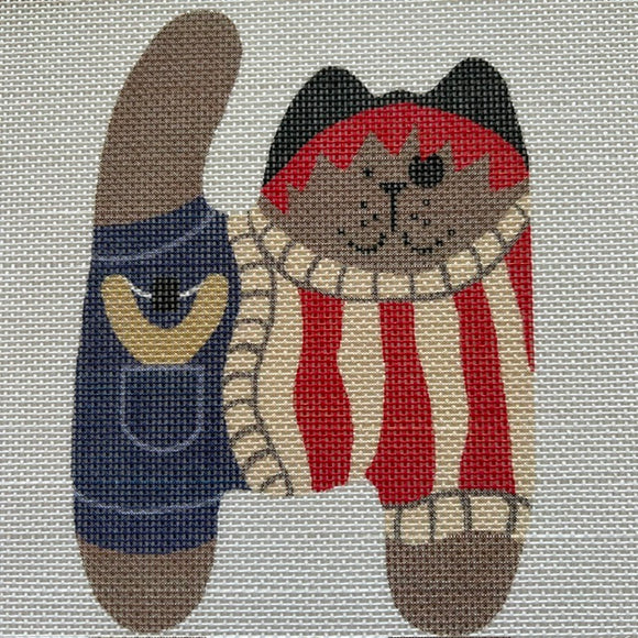 Butch Cat Ornament