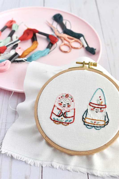 Embroidered Mythical Creatures by Aimee Ray