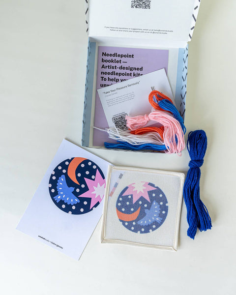 Christmas Night Needlepoint Ornament Kit