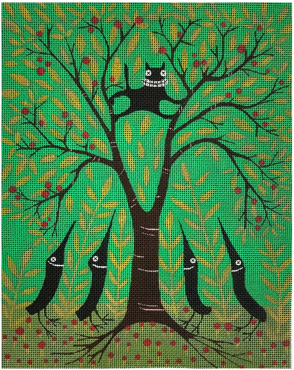 Cat in Tree (M-2258)