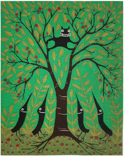 Cat in Tree (M-2258)