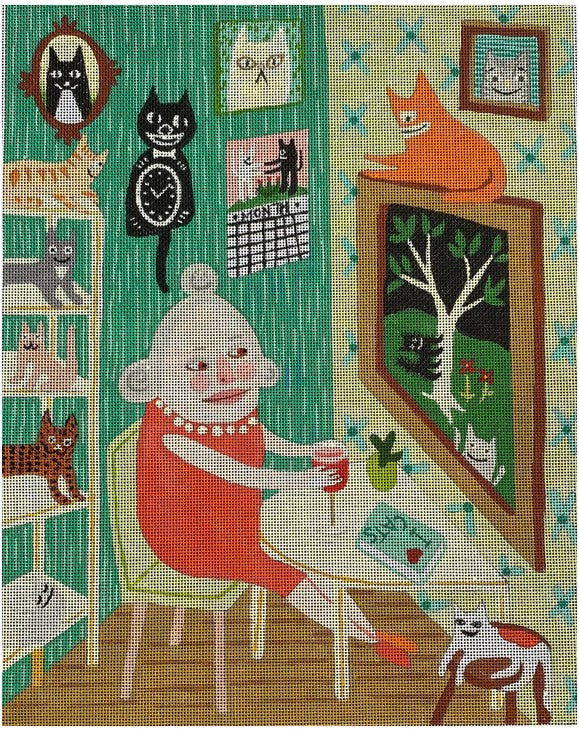 Cat Lady Wine (M-2263)