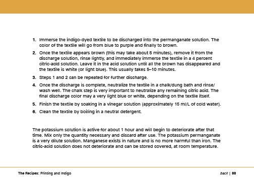 The Studio Formulas Set for The Art & Science of Natural Dye