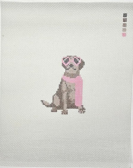 Mini Fab Pup Chocolate Lab (PJS-204)