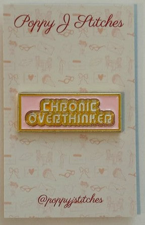 Poppy J Stitches Chronic Overthinker Needle Minder