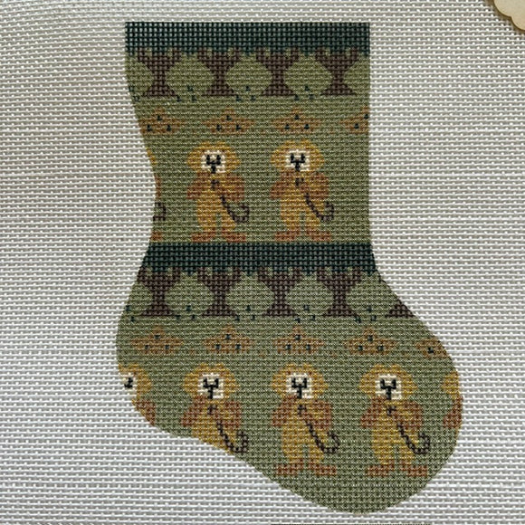 Cowardly Lion Mini Stocking