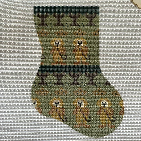 Cowardly Lion Mini Stocking