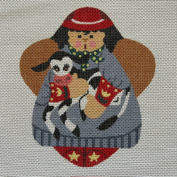 Cowgirl Angel Ornament