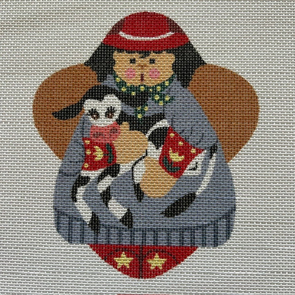 Cowgirl Angel Ornament