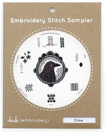 Crow - Embroidery Kit