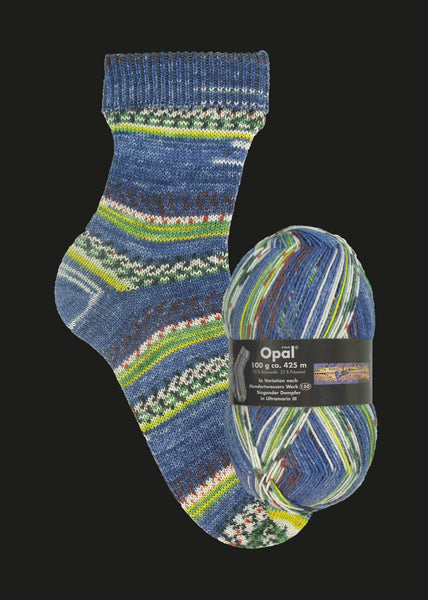 OPAL sock yarn after Hundertwasser