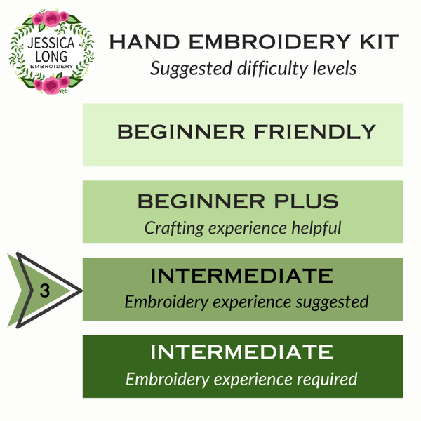 Jessica Long Posing Piglet Embroidery Kit