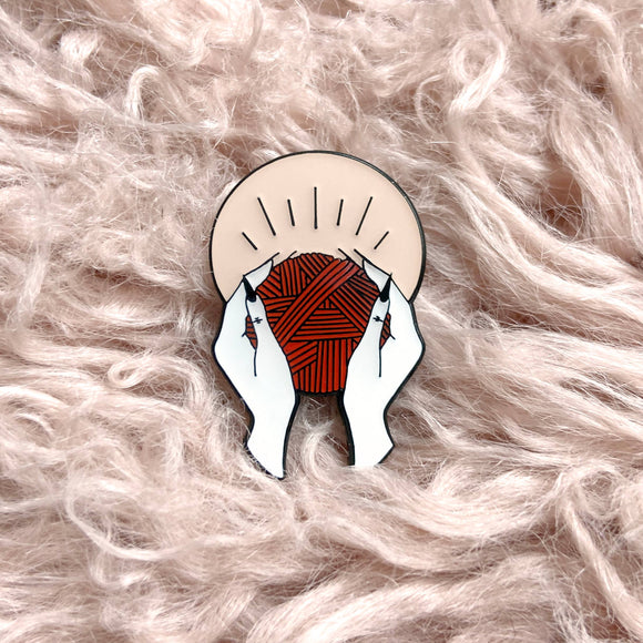 Yarnbearer Enamel Pin
