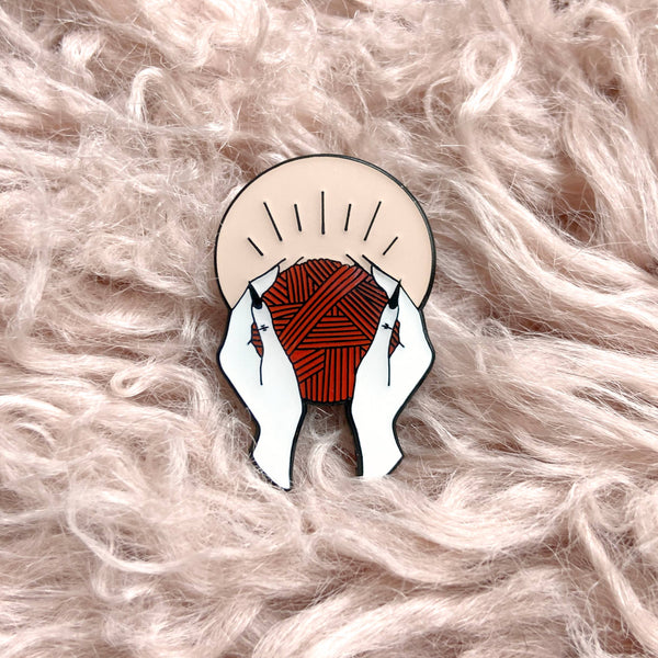 Yarnbearer Enamel Pin