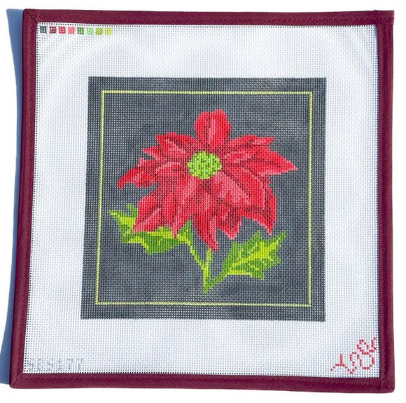 SBS177 Dark Floral Poinsettia
