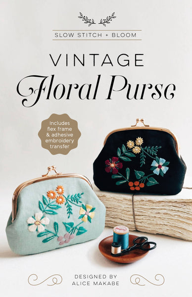 Vintage Floral Purse Kit (#ZW4754)