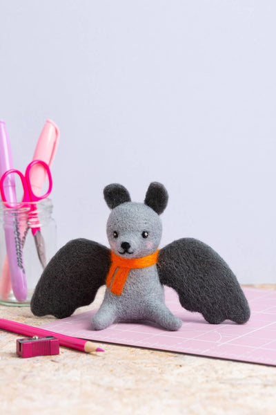 Bat Mini Needle Felting Kit
