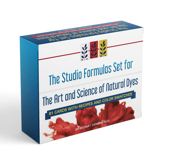 The Studio Formulas Set for The Art & Science of Natural Dye