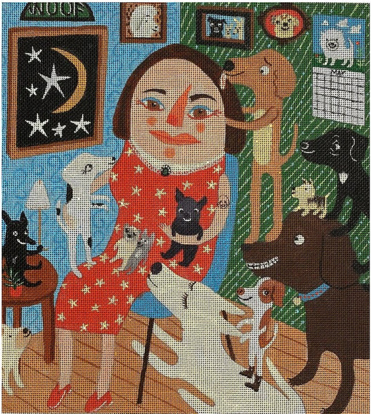 Dog Lady (M-2264)