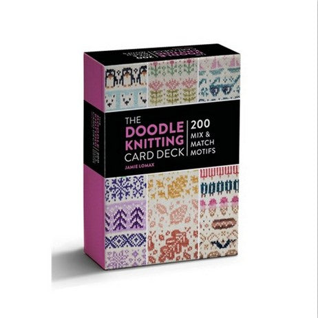The Doodle Knitting Card Deck: 200 Mix & Match Motifs
