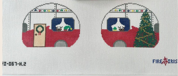 Double Sided Airstream - Holiday