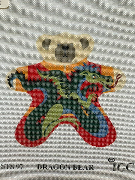 Dragon Bear Ornament