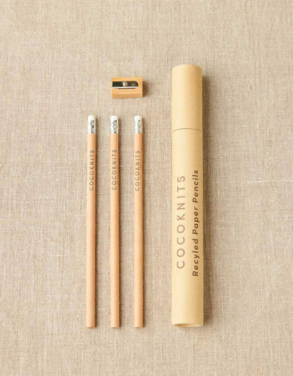 Recycled Paper Pencils (with sharpener!)