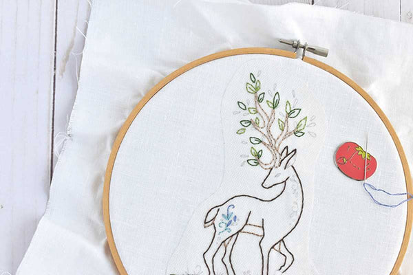 Embroidered Mythical Creatures by Aimee Ray
