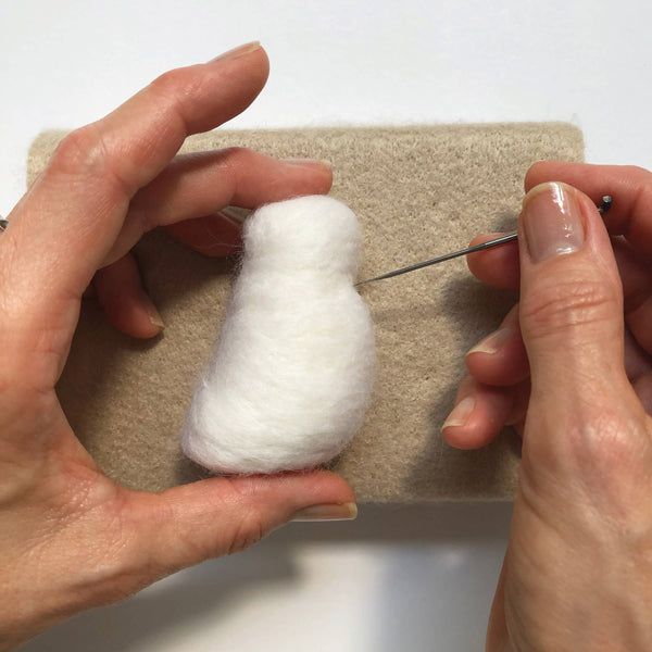 Needle Felting Kit Budgie. Make A Pink Budgerigar From Wool.