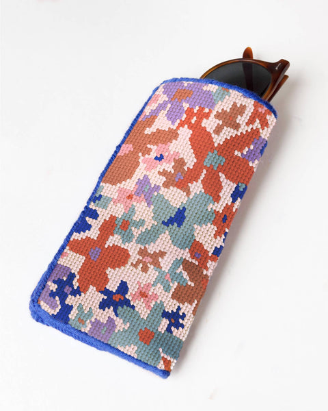 Laura Flor Sunglasses Case Needlepoint Kit