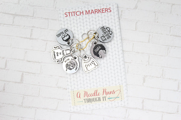 Schitts Creek Inspired- Stitch Markers