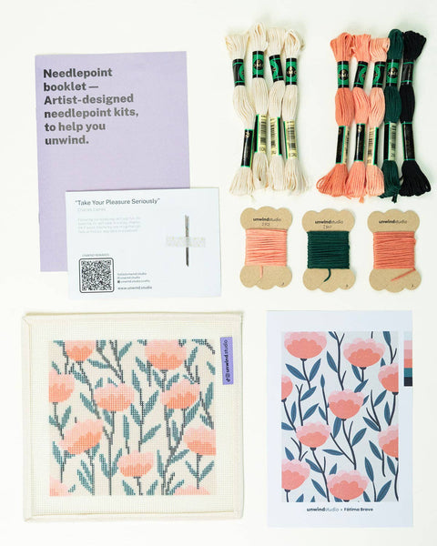 About Me Sunglasses Case Needlepoint Kit