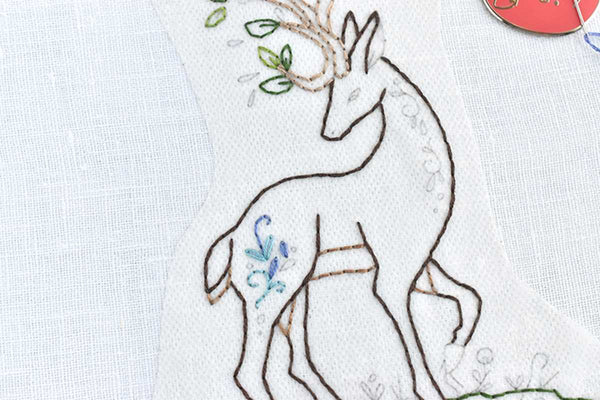 Embroidered Mythical Creatures by Aimee Ray