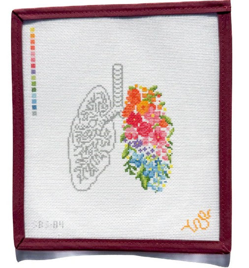 SBS84 Floral Lungs Small