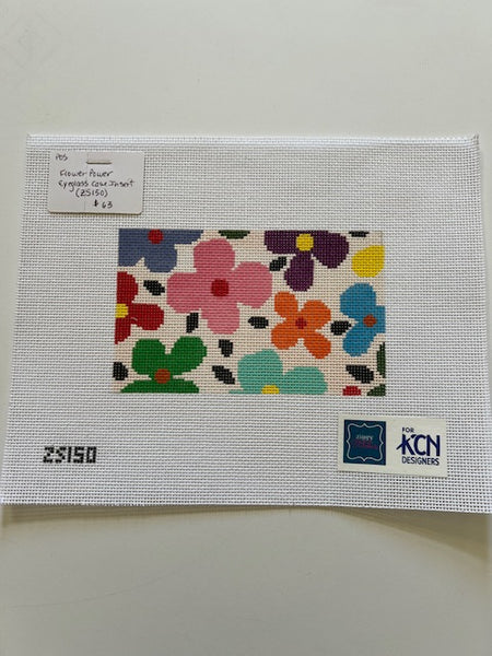 Flower Power Eyeglass Case Insert (ZS150)