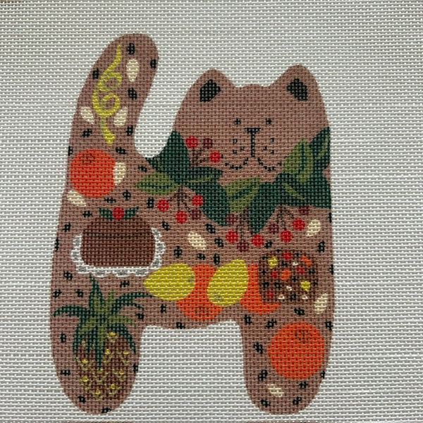 Fruit Cake Cat Ornament