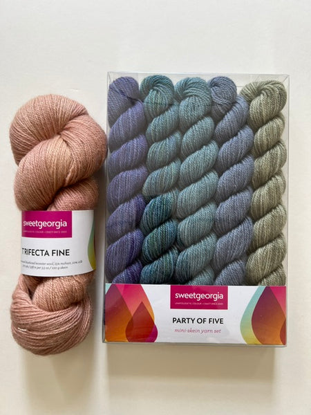 Hebe Sunset Scarf Hit by SweetGeorgia
