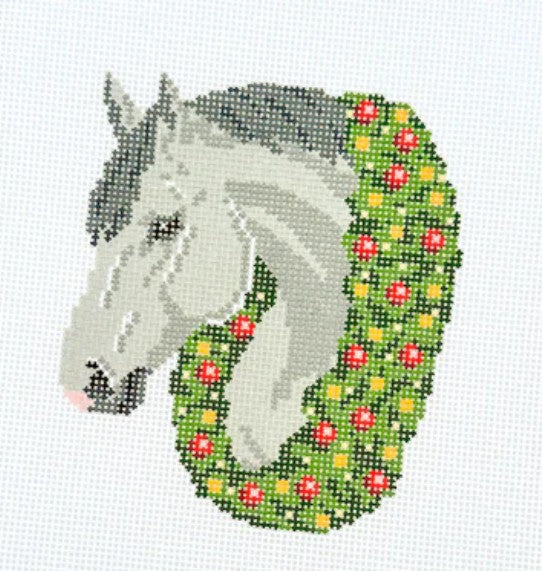 SBS196 Gray Christmas Horse