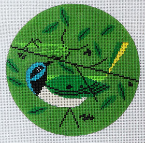 Green Jay Ornament (HC-O461)