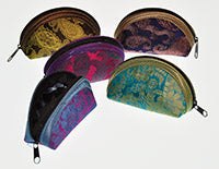 Lacis Stitch Marker Clam Shell Dumpling Case with Zipper