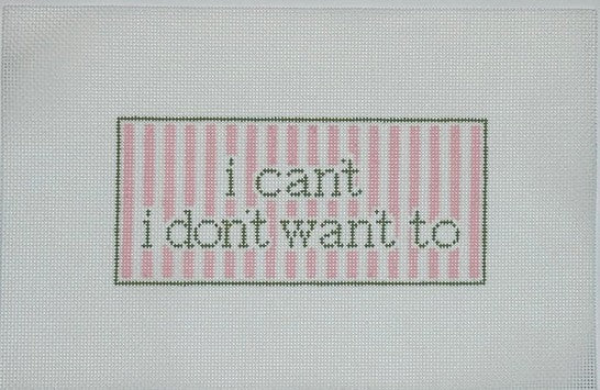 I Can't I Don't Want To (PJS-118)