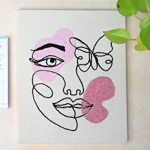 Pre-Stretched Fabric Frame for punching (Rectangle x2)