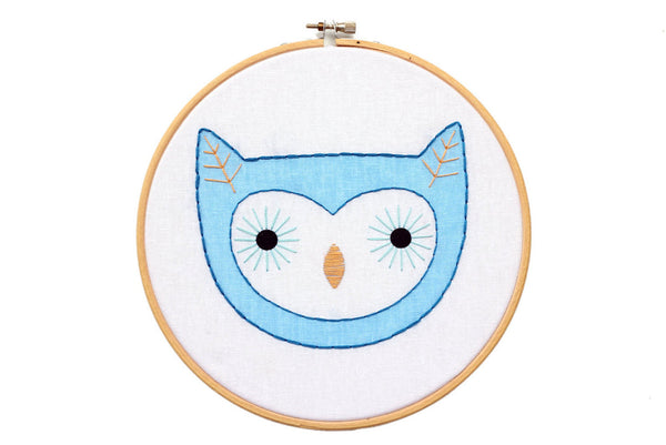 Owlet - Hoop Art Kit