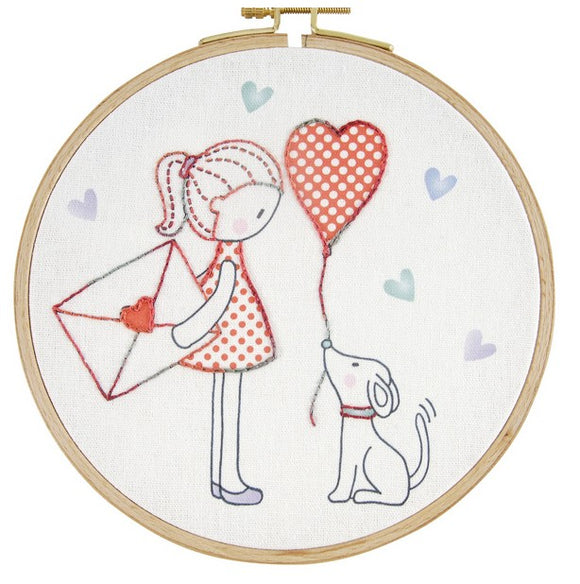 Love Letter Junior Embroidery Kit