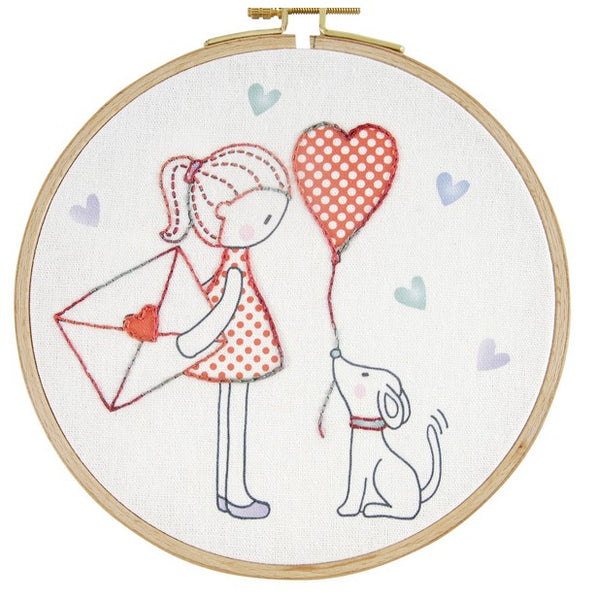 Love Letter Junior Embroidery Kit