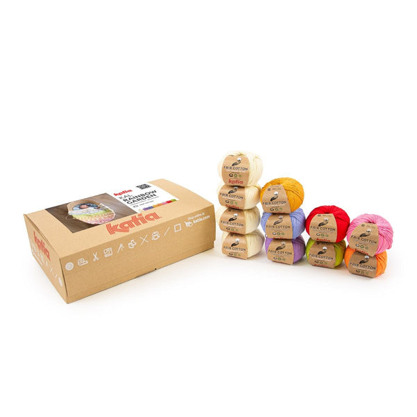 Katia Rainbow Garden KAL Baby Blanket 2026 Kit