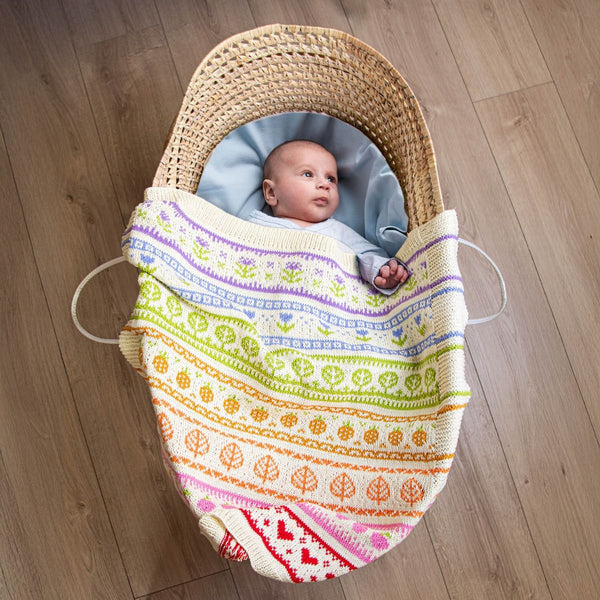 Katia Rainbow Garden KAL Baby Blanket 2026 Kit