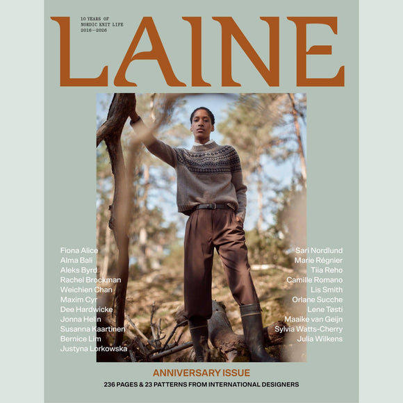 Laine Magazine Anniversary Issue: English / Magazine
