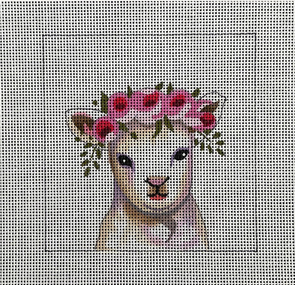 Lamb with Rose Crown (IN-273)