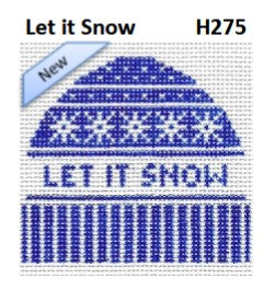 H275 Let It Snow Hat